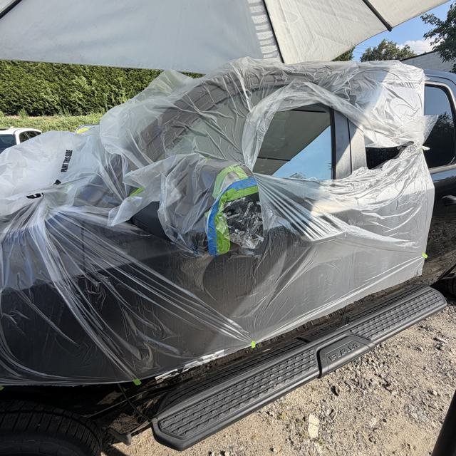 Dodge Ram — Paint Masking — Paint Touch-Up by CroMatch