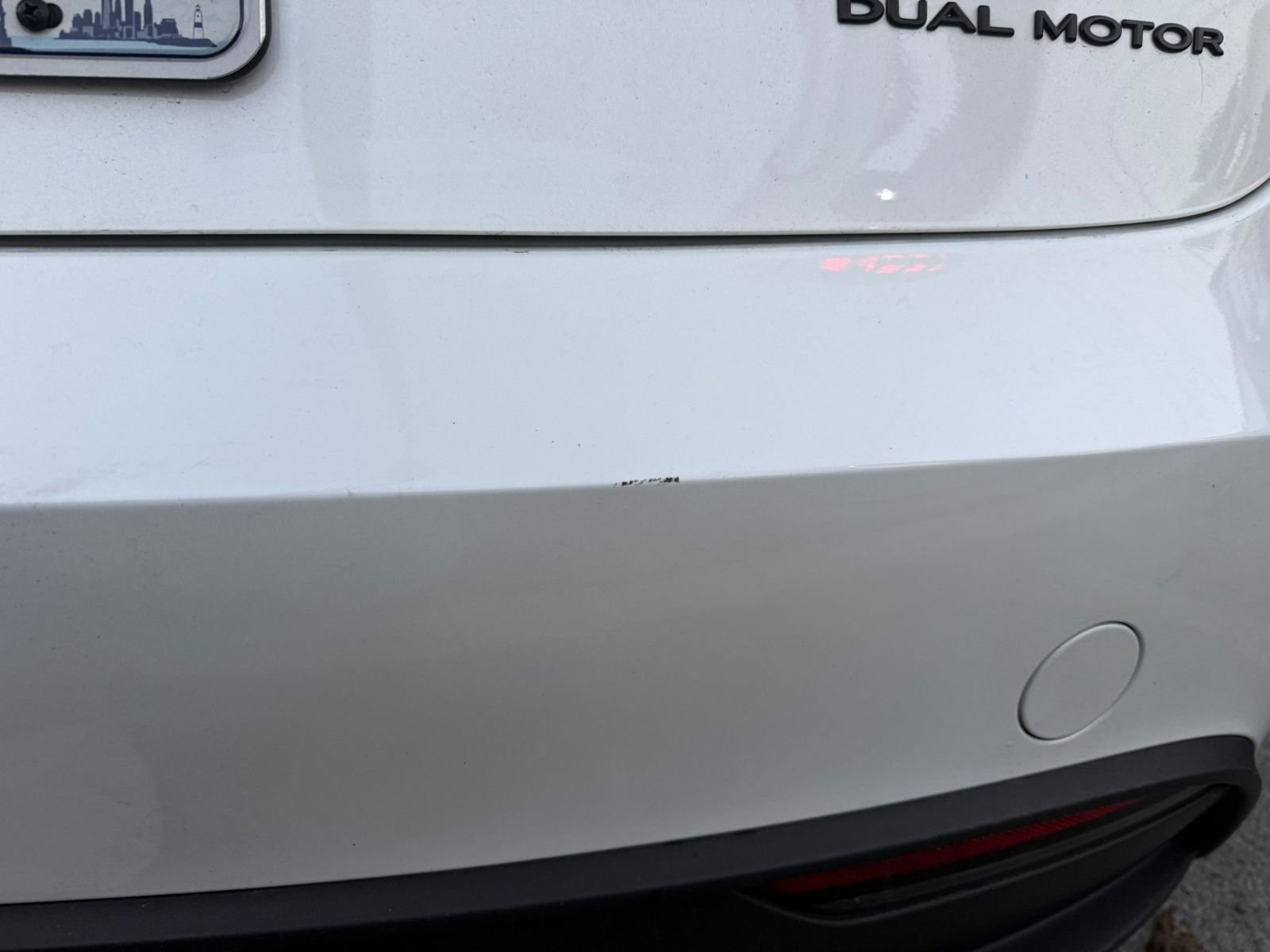 Tesla Dual Motor — Rear Bumper — Paint Touch-Up by CroMatch