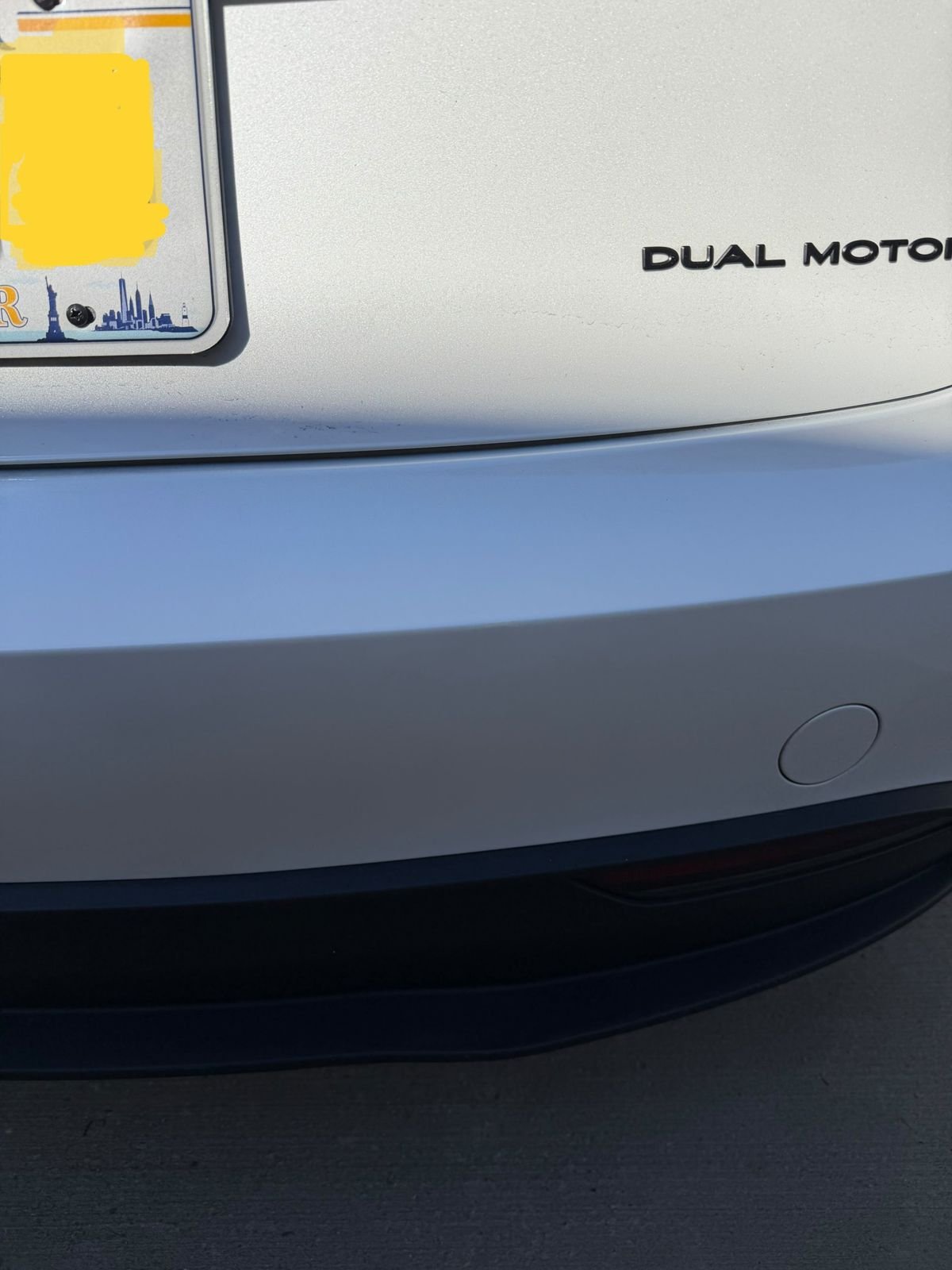 Tesla Dual Motor — Rear Bumper — Paint Touch-Up by CroMatch